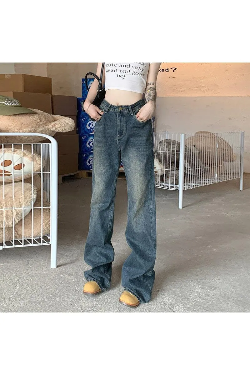 Women's Straight Flared Jeans