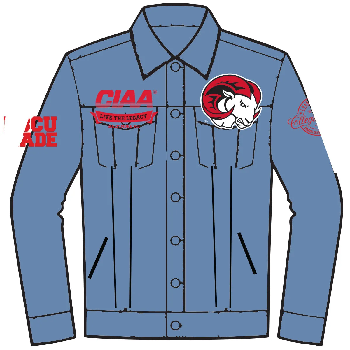 WSSU | CIAA 2024 - DENIM JKT