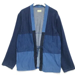 [XL] Kapital 8oz Denim 4 Tone Kakashi Shirt Jacket