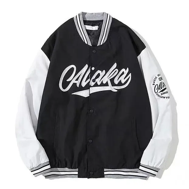 Y2K Fashion Retro Stitching Niche Design Thick Cotton Coat Winter